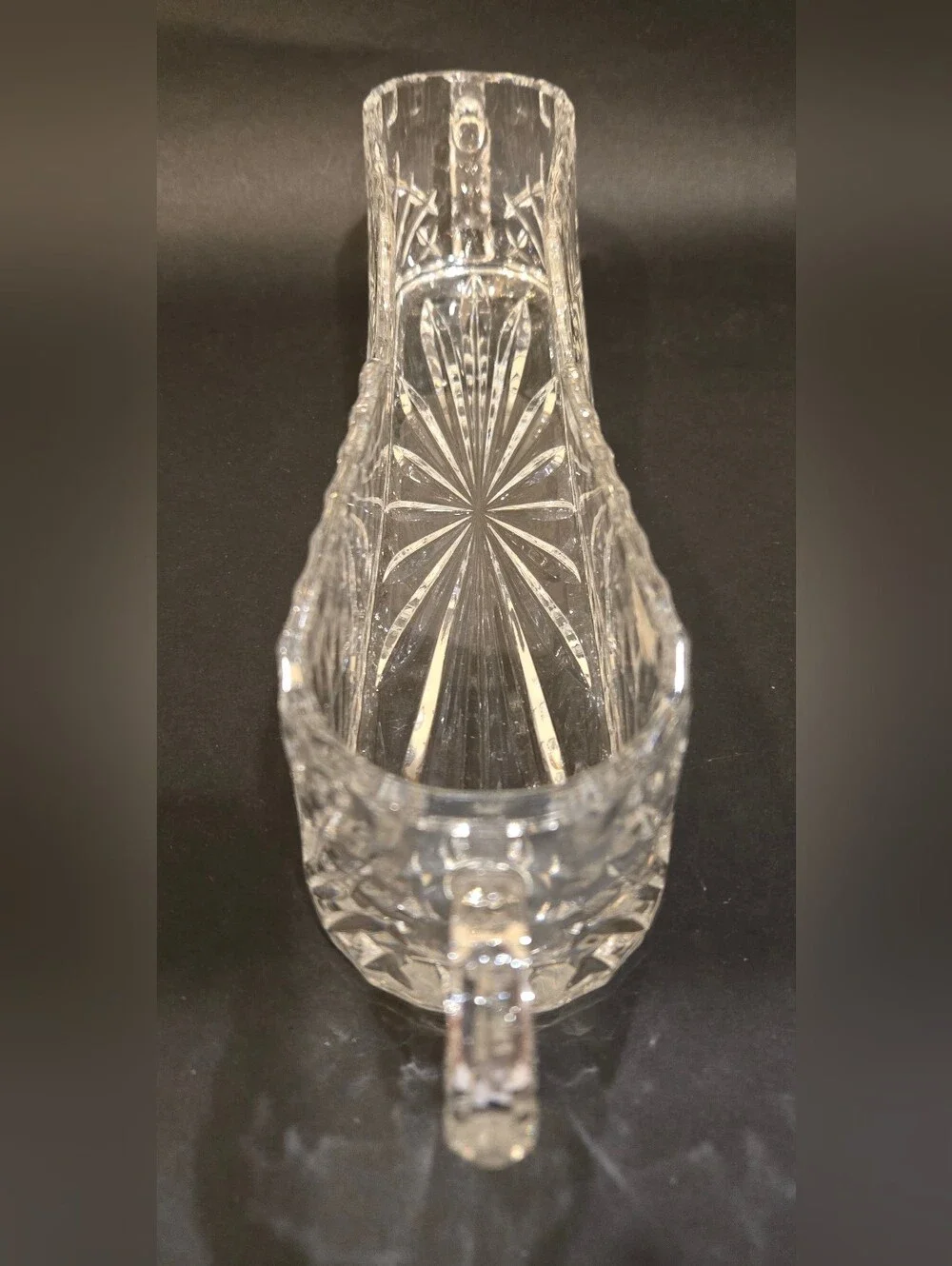Vintage Godinger Shannon Crystal Flatware Caddy